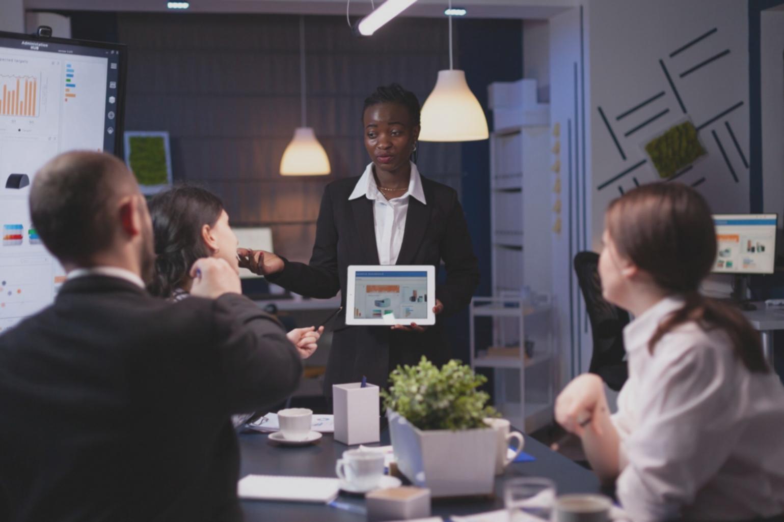 Student working with financial planning materials and calendar system